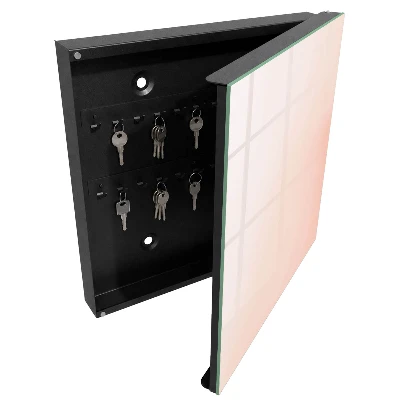 Armoire à clés design Minimalisme pastel