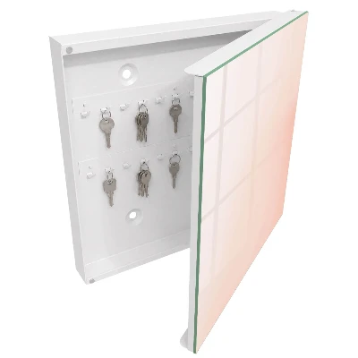 Armoire à clés design Minimalisme pastel