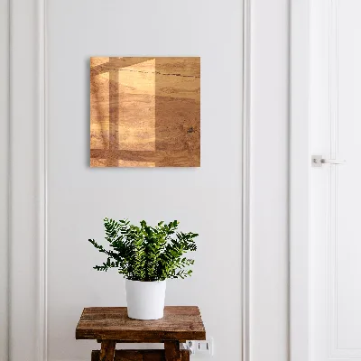 Boîte à clés murale décorative Texture bois