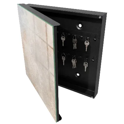 Armoire à clés design Élégance rustique
