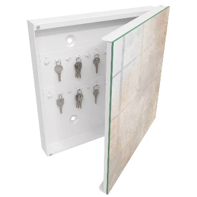Armoire à clés design Élégance rustique