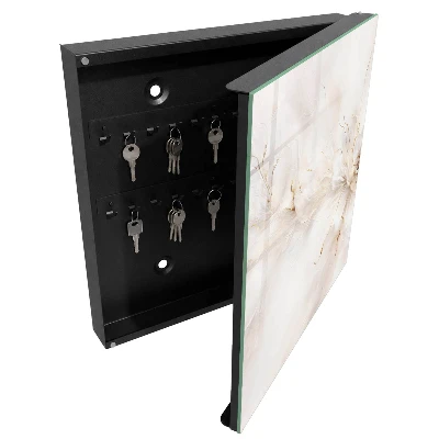 Armoire à clés décorative Fleur élégante