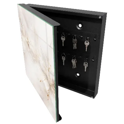 Armoire à clés décorative Fleur élégante
