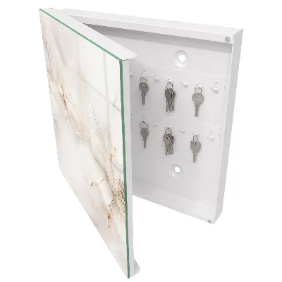 Armoire à clés décorative Fleur élégante
