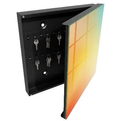 Armoire à clés design Dégradé coloré