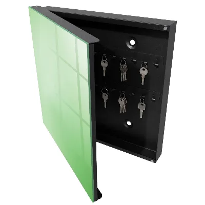 Armoire à clés décorative Harmonie verte
