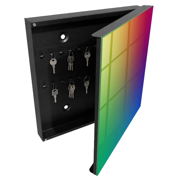 Armoire à clés décorative Dégradé coloré