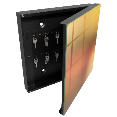 Armoire à clés design Dégradé chaud