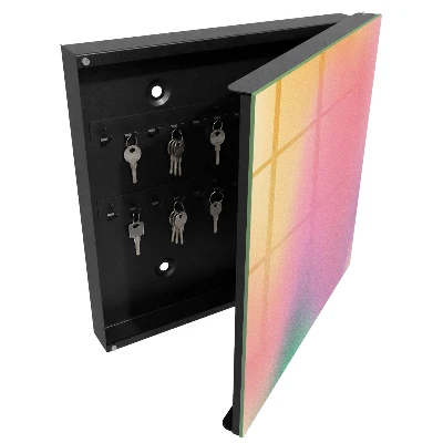 Armoire à clés décorative Dégradé coloré