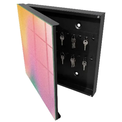 Armoire à clés décorative Dégradé coloré