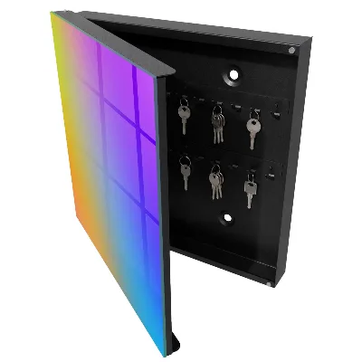 Armoire à clés design Dégradé coloré