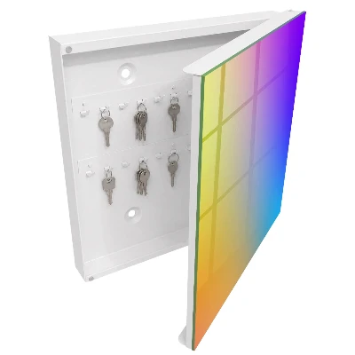 Armoire à clés design Dégradé coloré