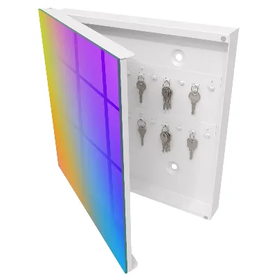 Armoire à clés design Dégradé coloré