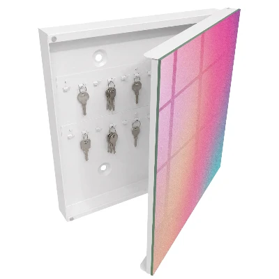 Armoire à clés design Dégradé pastel
