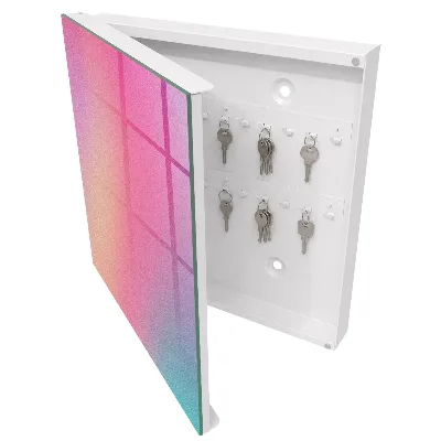 Armoire à clés design Dégradé pastel