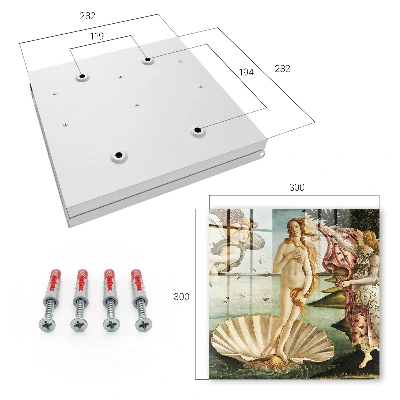 Armoire à clés décorative La Naissance de Vénus