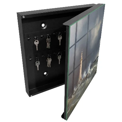 Armoire à clés design Mer agitée