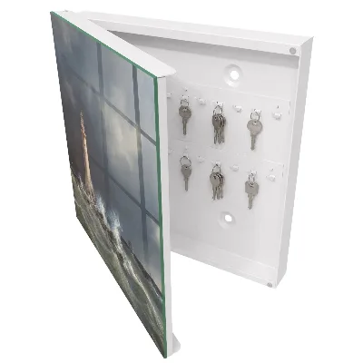 Armoire à clés design Mer agitée