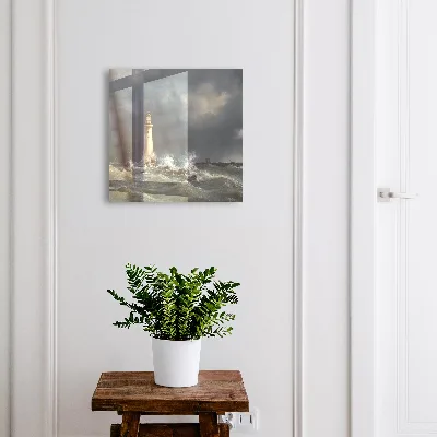 Armoire à clés design Mer agitée