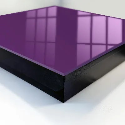 Armoire à clés design Violet intense