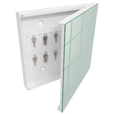 Armoire à clés décorative Menthe claire