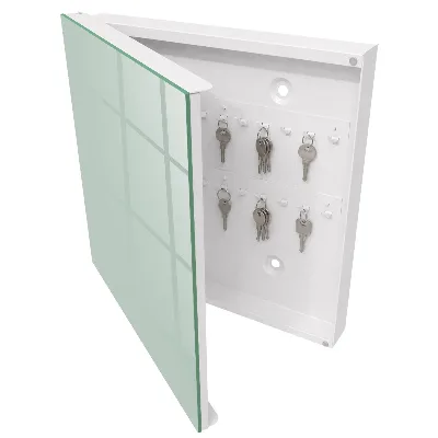 Armoire à clés décorative Menthe claire