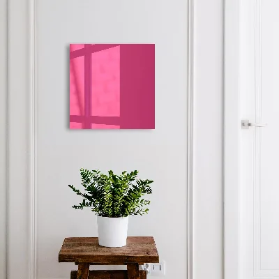 Boîte à clés murale décorative Rose intense