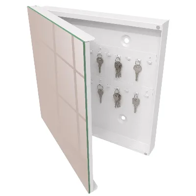 Armoire à clés décorative Beige chaud et doux
