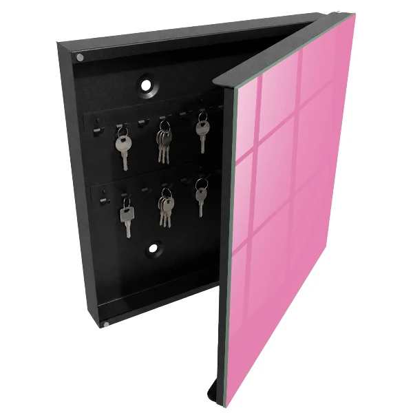 Armoire à clés design Rose frais