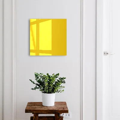 Armoire à clés décorative Jaune intense