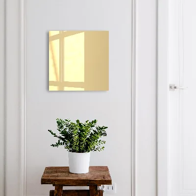 Armoire à clés design Jaune beige