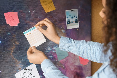 Tableau en liège Galaxy kosmos