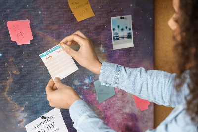 Tableau en liège Galaxy kosmos