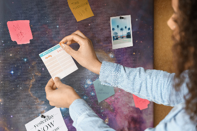 Tableau en liège Galaxy kosmos