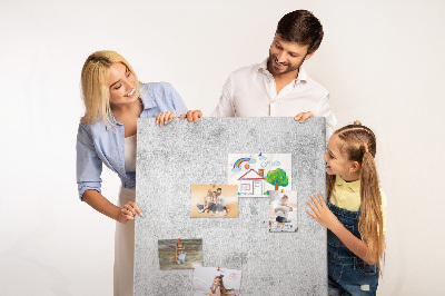 Tableau en liège Mur en béton