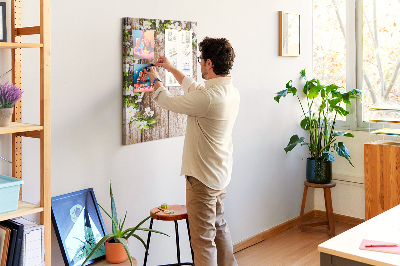 Tableau en liège Stokrotki sur les planches