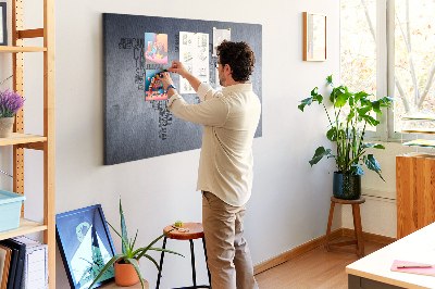 Tableau affichage en liège Carte des sous-titres