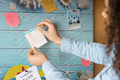 Tableau affichage en liège Choses côtières