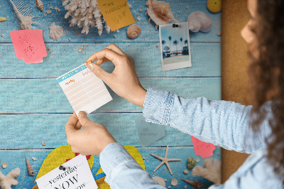 Tableau affichage en liège Choses côtières