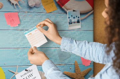 Tableau affichage en liège Choses côtières