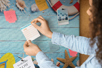 Tableau affichage en liège Choses côtières