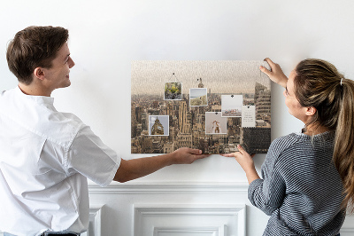 Tableau en liège Paysage