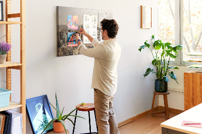 Tableau en liège Paysage