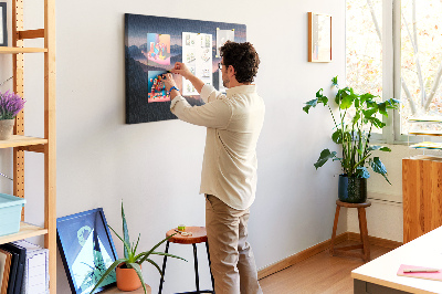 Tableau en liège Montagnes du paysage