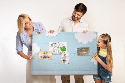 Image tableau en liège Plaque pour les enfants