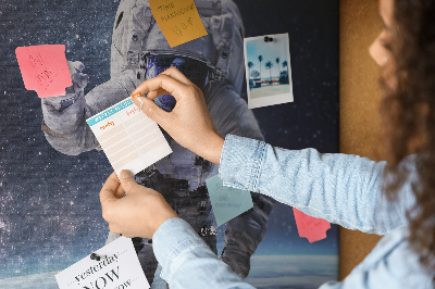 Tableau de liège décoratif Astronaute