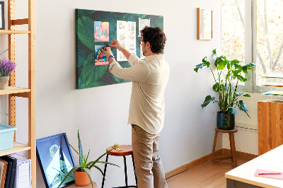 Tableau affichage en liège Feuilles de nature