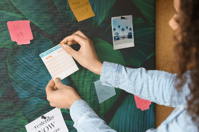 Tableau affichage en liège Feuilles de nature