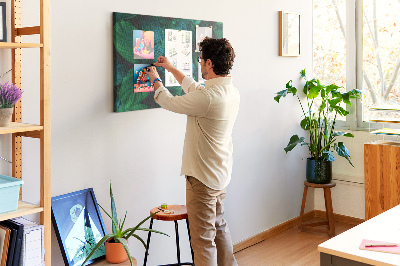 Tableau affichage en liège Feuilles de nature