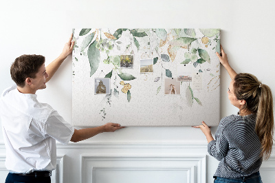 Tableau en liège Feuilles de plante natura